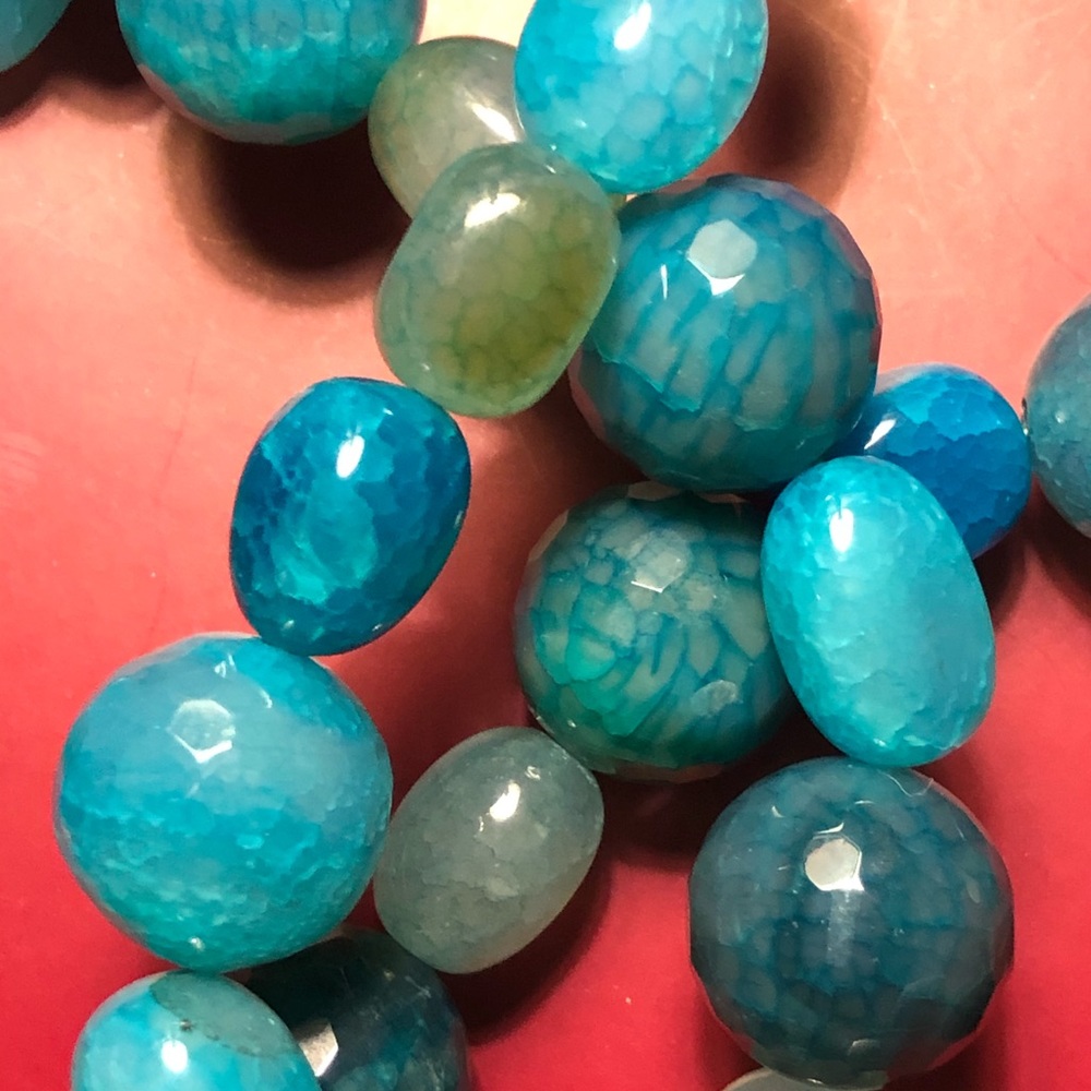 JAY KING DRAGONS VEIN AGATE NECKLACE